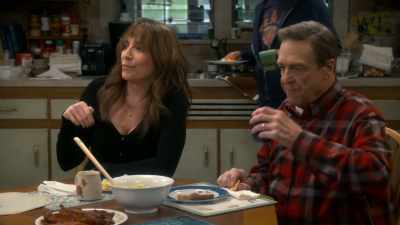 Now that Darlene and Becky
are moving out, - The Conners