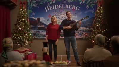 Now you dear old man,
whisper what you'll bring-- - A Heidelberg Holiday