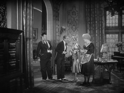 Now dear would you return to the depot and attend to our trunks - Another Fine Mess