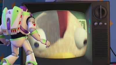 Now EtchThat's where I need to goYou can't go Buzz You'll never make it thereWoody once risked his life to save meI couldn't call myself his friend if I weren't willing to do the sameSo who's with me - Toy Story 2