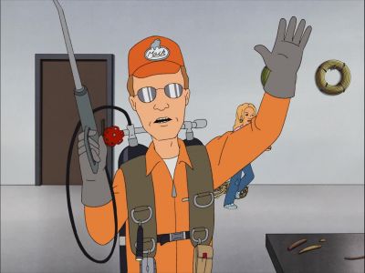 Now, everybody stand back - King of the Hill