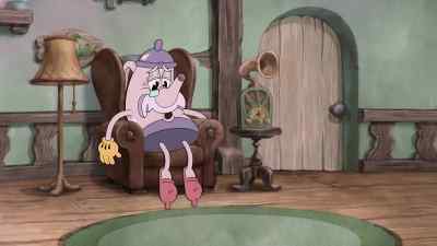 Now everyone's gone
and left old Elder Kettle alone. - The Cuphead Show!