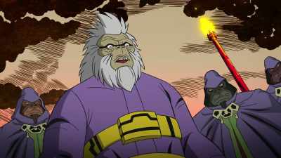 Now, face the final trial. The beast! - DC Showcase: Kamandi: The Last Boy on Earth!