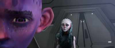 Now, when faced with a tough
choice, you just run away? - Star Trek: Prodigy