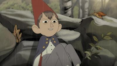 Now to find someplace to wait out this rain - Over the Garden Wall