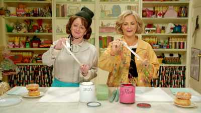 Now, to finish
our candles, - At Home with Amy Sedaris