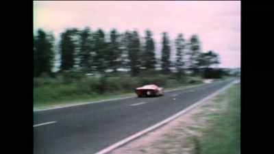 Now, from the air,
we see Gurney quickly accelerating - Shelby American