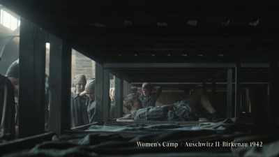Now! Get moving now! This way! - The Tattooist of Auschwitz