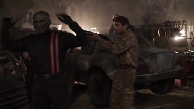 Now, get out! - Death Race: Inferno