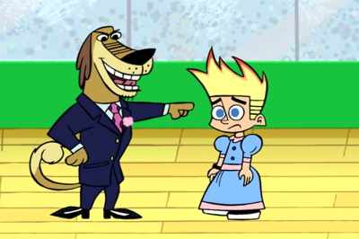 Now get out there
and wait for my call. - Johnny Test