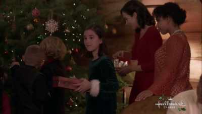 Now you get to put the ornaments
on the tree, - Christmas at Holly Lodge