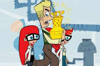 Now get rid of it before dinner, - Johnny Test