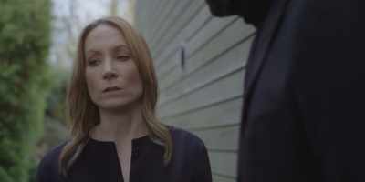 -Now go on. You have to get changed.
-Why? What's going on? - Angela Black