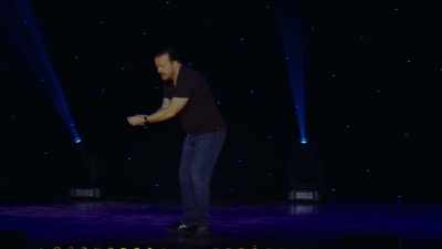 Now, go to sleep in your expensive cot,
like that. - Ricky Gervais: Humanity