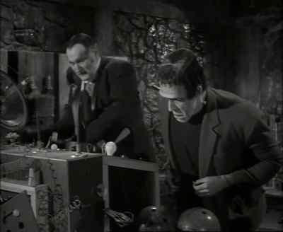 Now, hand me the
spherical rectifiers. - The Munsters