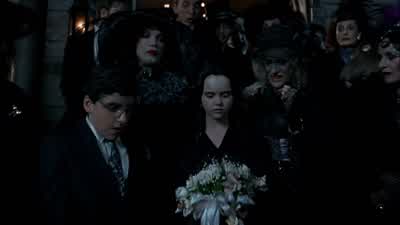 Now you have to get marriedIt's not bindingTramp - Addams Family Values