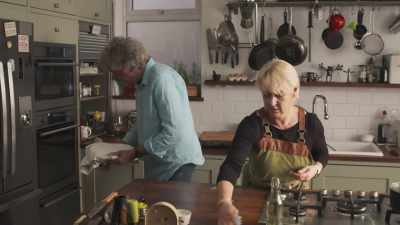 Now we have the chapatis
in swaddling bands. - James May: Oh Cook!