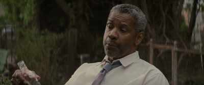Now, when he commenced
to whipping on me, - Fences