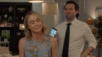 Now he’s backing away,
having heard nothing. - The Wedding Contract