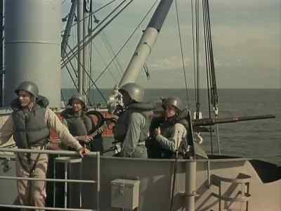 Now hear this.
This is the captain speaking. - Away All Boats