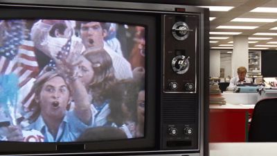 Now here comes the president's helicopter - All the President's Men