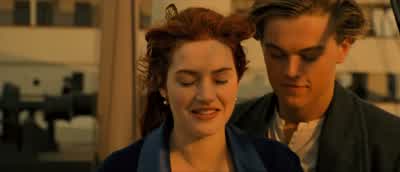 Now, hold onto the railing. - Titanic