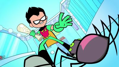 Now, hold still,
you little creep. - Teen Titans Go!