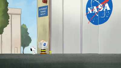 Now, how do we get back to the tour? - Snoopy in Space