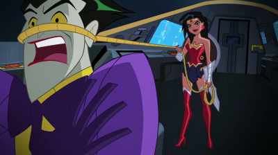 Now, however do you operate this?
(GASPS) - Justice League Action