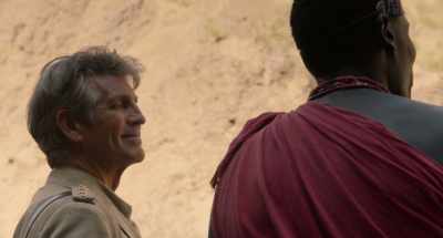 Now, where I come from,
when we respect somebody, - Escape Through Africa