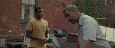 Now, when I get $200 clear,
I'll buy me a TV. - Fences