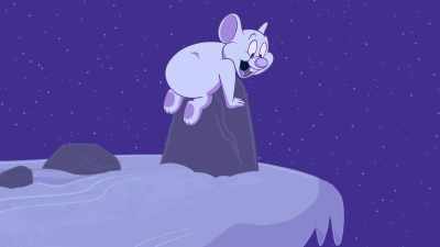 Now I get why they call it
Coyote Springs. - Tom and Jerry Snowman's Land