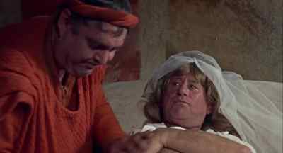 Now I go get the pallbearers. Wait here. - A Funny Thing Happened on the Way to the Forum