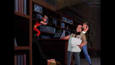 Now, I got me a hostage... - The New Batman Adventures