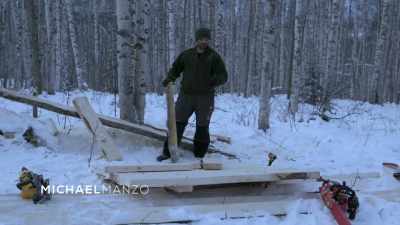 Now I got to turn this thing
up onto its side. - Life Below Zero: Next Generation