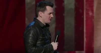 Now, I like a sit-down wee
as much as the next man... - Jim Jefferies: Freedumb
