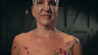 Now, when I look at my chest,
I just see it's beautiful. - Naked Education