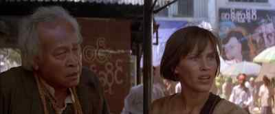- Now I must go.
- Go where? - Beyond Rangoon