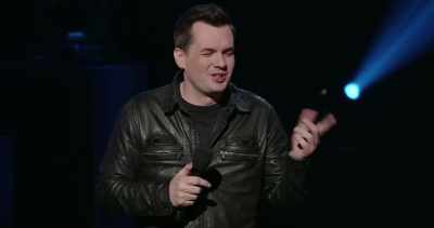 Now, I stand by everything I said
in the gun control routine, - Jim Jefferies: Freedumb