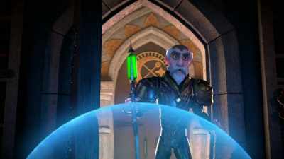 Now, unless I stop it, the king will die! - Wizards: Tales of Arcadia