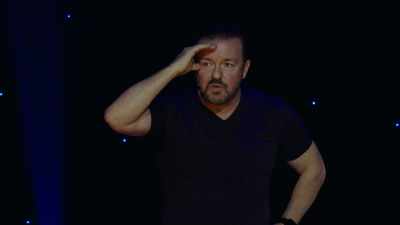 Now, I'd never dreamt 
that testicles would float. - Ricky Gervais: Humanity