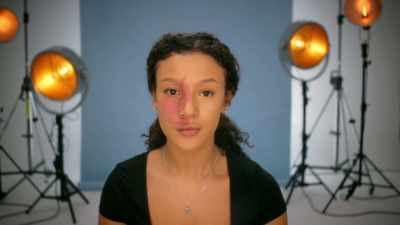 Now I'm in
a really comfortable place with myself. - Glow Up: Britain's Next Make-Up Star