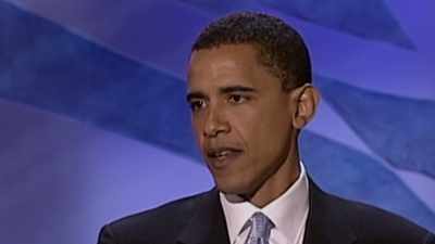Now, I'm not saying
that the 2004 speech - Obama: In Pursuit of a More Perfect Union