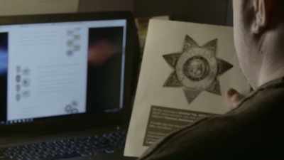 NOW, IN LOOKING THROUGH
SEVERAL CALIFORNIA BADGES, - The Golden State Killer: It's Not Over