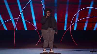 Now, instead of saying
I'm addicted to something, - Hannah Gadsby's Gender Agenda