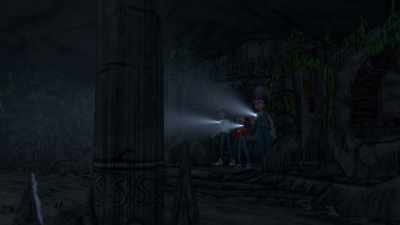 Now this is a hiding spot. - Curses!