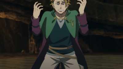Now that it's come to this,
we should run away! - Black Clover: Sword of the Wizard King