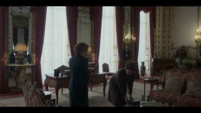 Now, it's normally handed over in the box. - The Crown