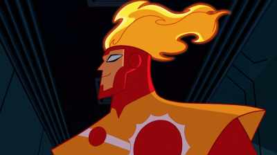 Now it's pine-scented air freshener.
(SNIFFS) - Justice League Action