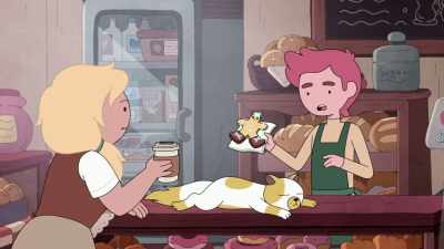 Now, it's still in development,
so give me your honest feedback. - Adventure Time: Fionna & Cake